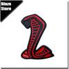 Cobra 3D Styling Metal Sticker Front Grille Badge Body Fender Car Rear Decal Decor Accessories For  SVT GT350 R GT500 Shelby