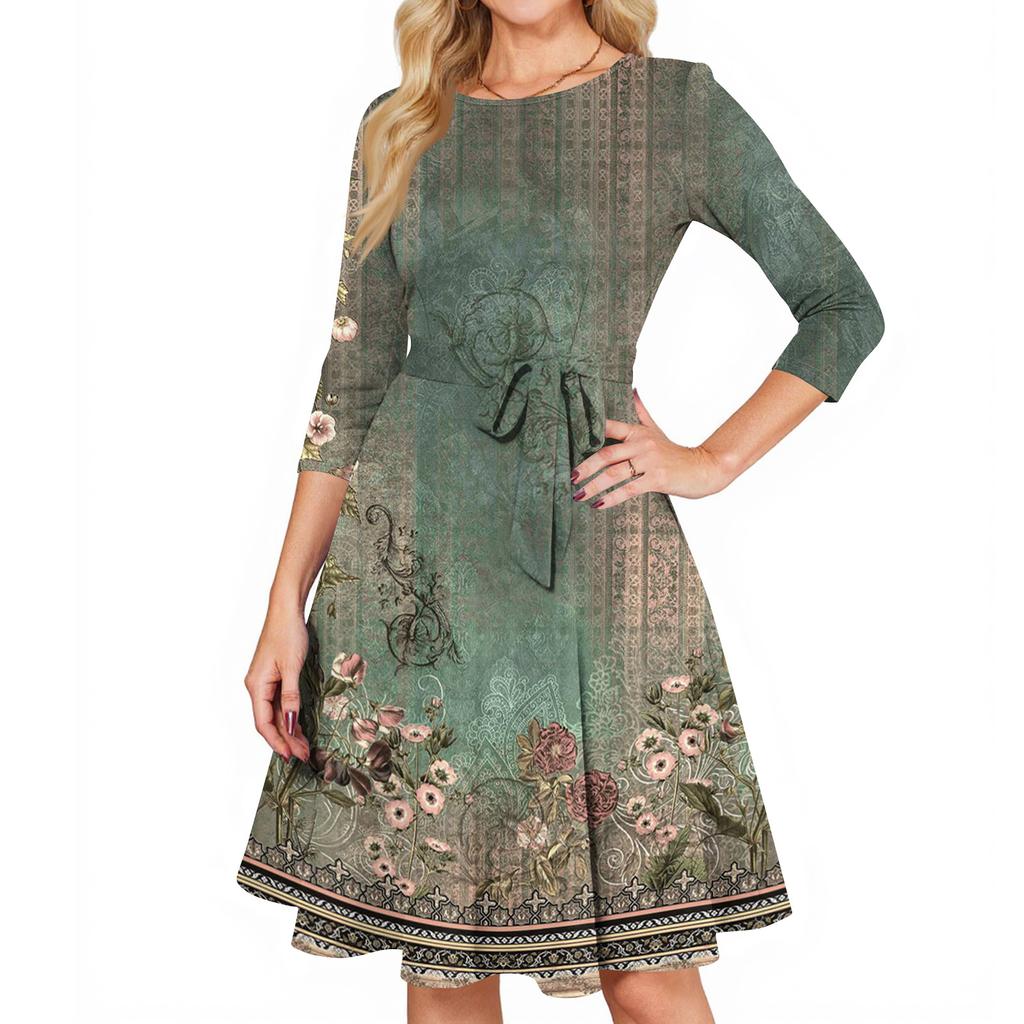 Женские коктейльные платья с рукавом 3/4, винтажное платье для гостьи на свадьбу