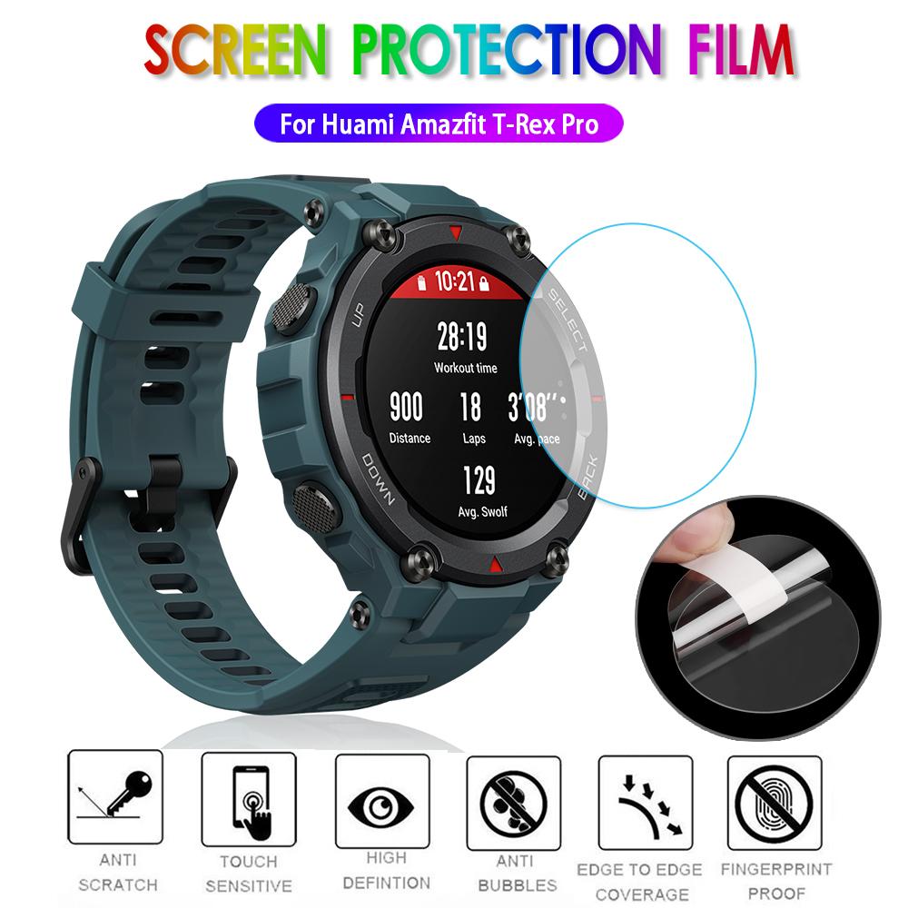Защитная пленка из закаленного стекла для умных часов Huami Amazfit T-Rex T-Rex Pro Защитное стекло Аксессуары