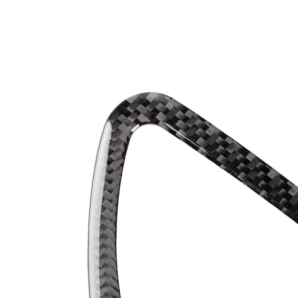 4pcs Car Inner Door Handle Frame Trim Cover Fits Fit for Honda Civic Sedan 2016-2018 Carbon Fiber Car Inner Door Cover