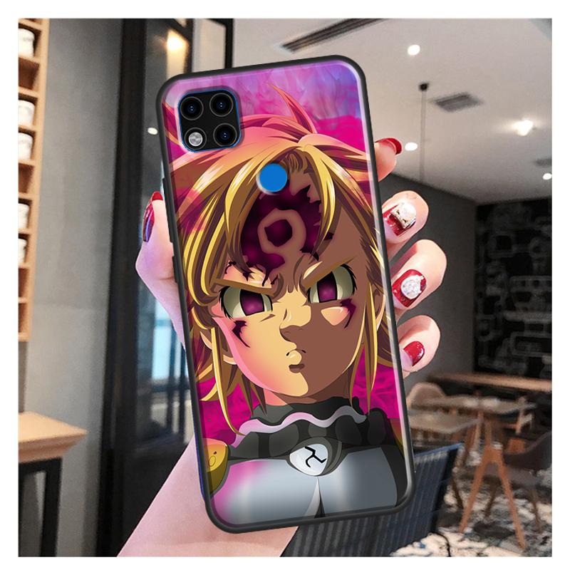 Чехол «Семь смертных грехов Meliodas Funda» для Xiaomi Redmi Note 10S 9S 8T 9 Note 10 Pro Note 11 Pro Redmi 9C 9A 9T, мягкий чехол