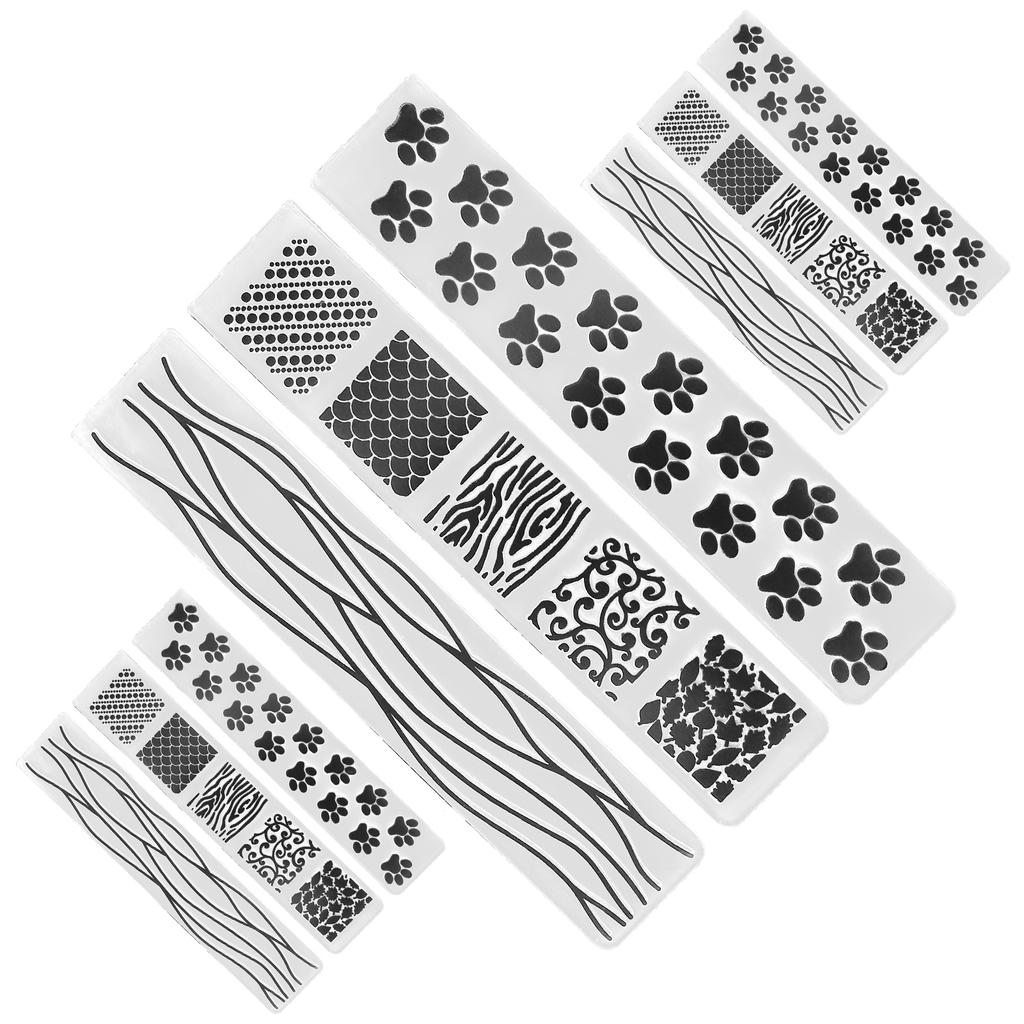 9 шт. Пластиковые папки для тиснения Тисненный шаблон Сделай сам Изготовление открыток Скрапбукинг Инструменты для бумажного творчества