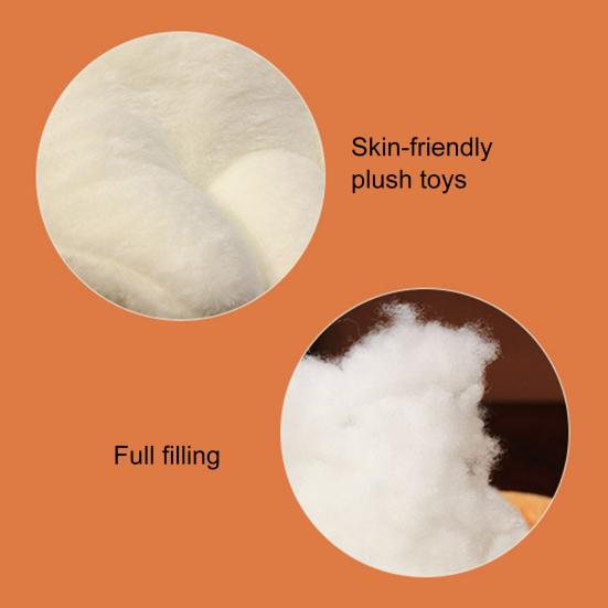 Large White Goose Plush Pillow Huggable Stuffed Animal Soft Duck Sofa