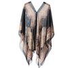 Women's Cashew Print Pearl Beaded Chiffon Scarf - Sun Protection, Extra Large, Thin Beach Towel Wrap