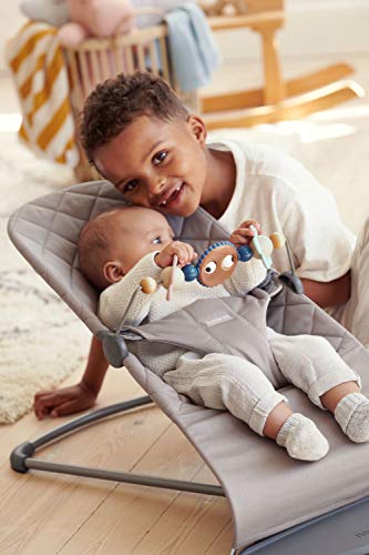 BABYBJÖRN [Гарантия подлинного японского товара] Деревянная качель-баунсер, Пастель, 080510, для детей от 1 месяца