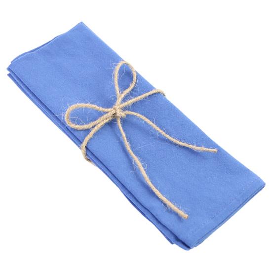 Деревенский Бохо Мягкие Тканевые Салфетки Хлопок Прекрасное Исполнение Однотонные Рождество Свадьба Обеденные