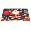 Machine Washable Christmas Door Mat Non-Slip Backing Festive Entrance Rug  For Corridors