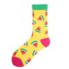Unisex Divertidos Funny Socks Men Art Floar Dog Banana Pizza Chili Skarpetki Crew Socks Novelty Cotton Calcetines Mujer Sokken