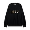 Mens Oversized Hoodie With Front Letter Print Cotton Blend Fall Streetwear Sweatshirt
