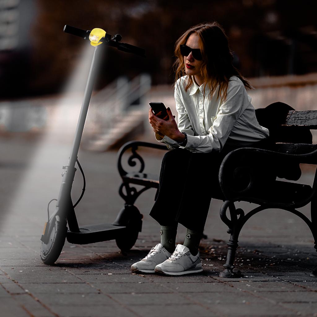 1pcs LED Silicone Bicycle Front Rear Light Set 3 Modes Waterproof MTBMountain Road Bike Cycling Headlight Tail Warning Lamp