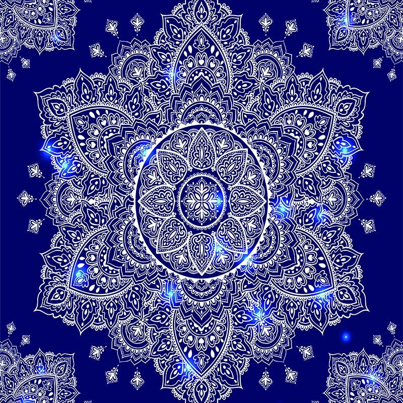 Домашний декор Гостиная Спальня Гобелен Красивый закат Солнце Луна Мандала Настенный гобелен