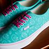 Vans Authentic X Miro & Wujo 'Teal' Sneakers VN0A5JMPC35