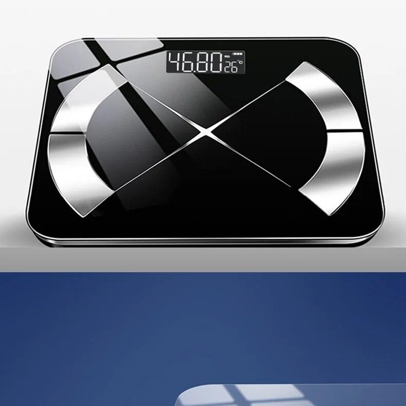 Body Fat Scale Smart Wireless Digital Bathroom Weight Scale Body Composition Analyzer With Smartphone App Bluetooth-compatible