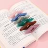 2x/Set Reading Thumb Holder Resin Bookmarks Book Page Holder Thumb Reader Thumb Bookmarks Holder for Easy Reading