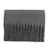 Solid Color Mohair Loop Yarn Scarf Women's Autumn and Winter New High-end Versatile Warm Scarf Shawl Dual-purpose