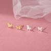 Butterfly Earrings Niche Fashion Personality Sweet Small Fresh Literary Style Simple Earrings