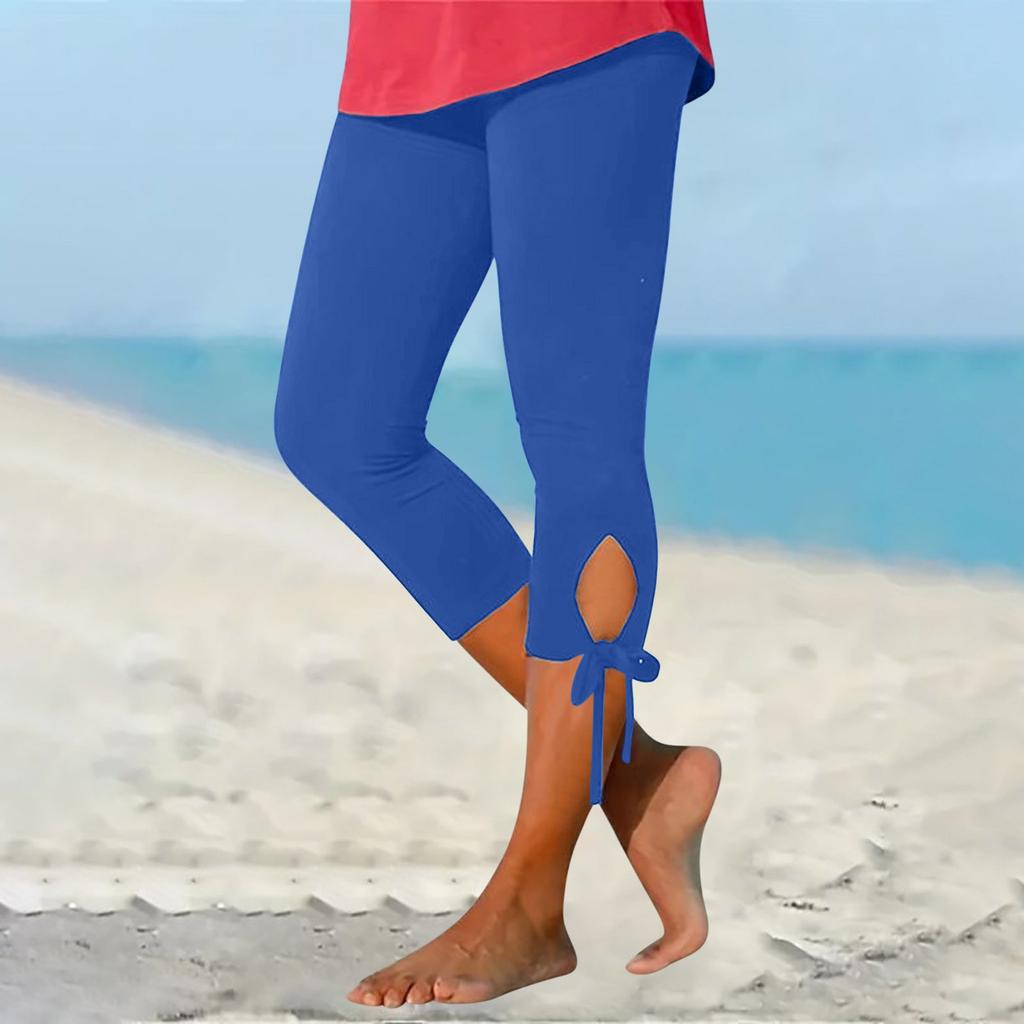 Pants For Women Stretch 3/4 Length Leggings Casual Athletic Running Workout Yoga Pants