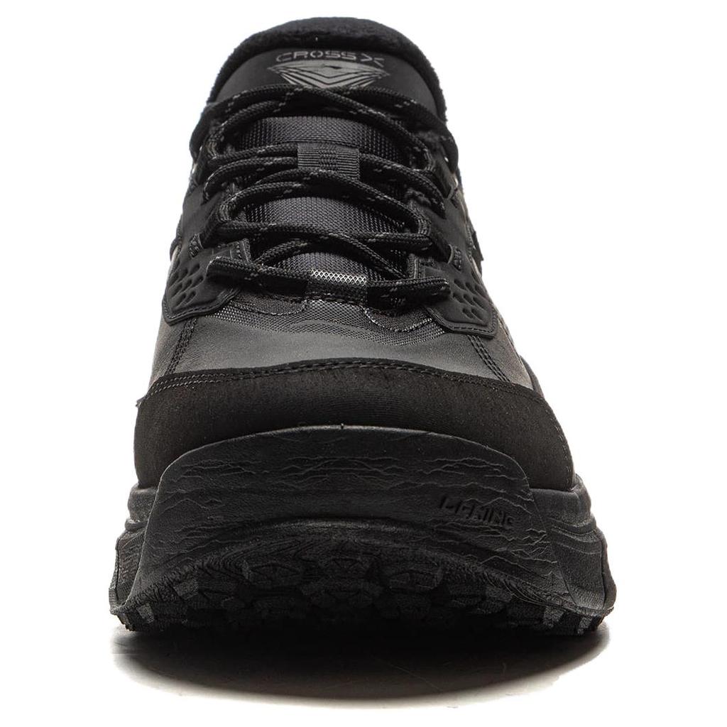 Li Ning Xingtu 2 LOW Амортизация Скользкая Устойчивая к истиранию Термовозврат Низкие Повседневная Обувь Унисекс Черный AGLV171-1