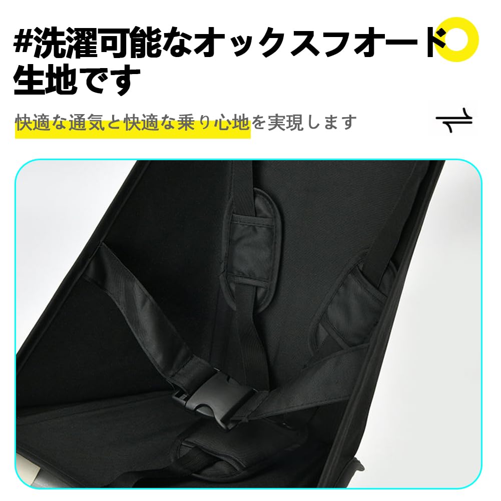 MODONG Легкий и с большими колесами и солнцезащитным козырьком Высокий и высокоуглеродистая сталь Подходит для и Идеально подходит для детских праздников Коляска типа B, Компактная,