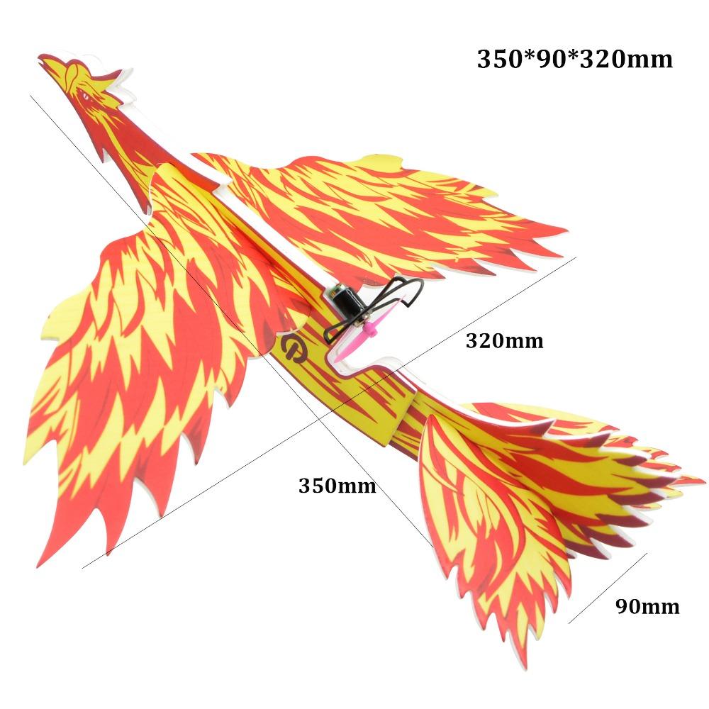 with LED Light Spinning Hand Paper Airplane USB Rechargeable Flight Glider Helicopter