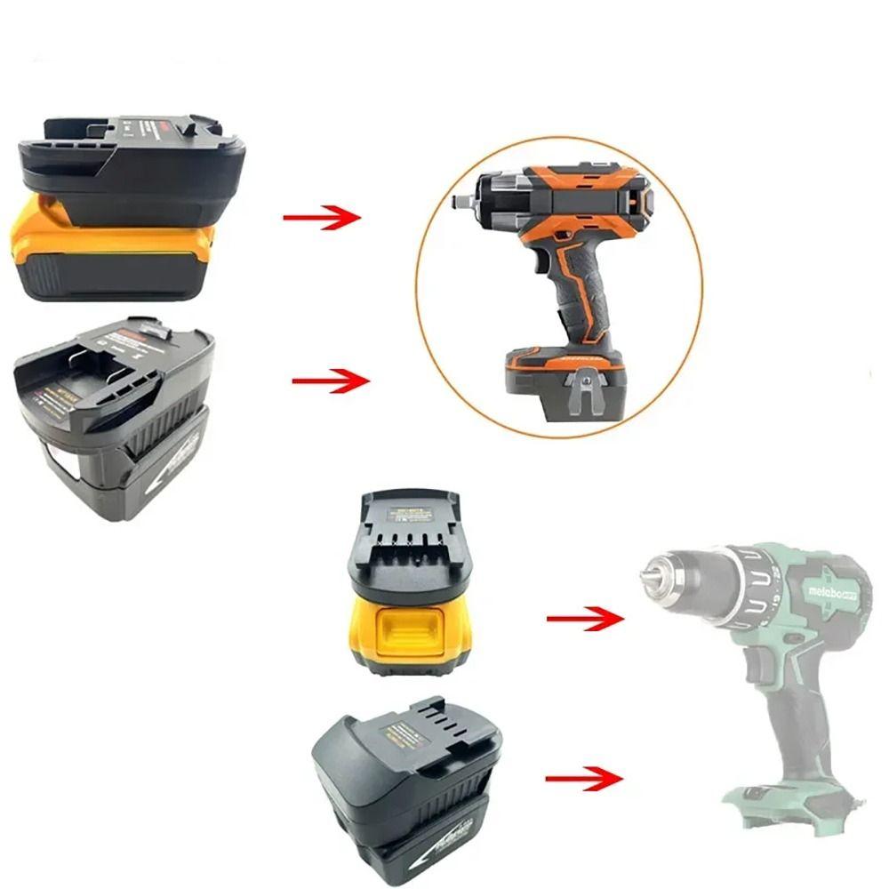 18 В аккумуляторный адаптер Plug Play для беспроводных инструментов DeWalt/Makita/Bosch/Milwaukee/Ridgid