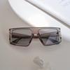 Очки 95155 Осенние Квадратные Полигональные Желейные Солнцезащитные очки Женские Ретро Солнцезащитные очки Мужские
