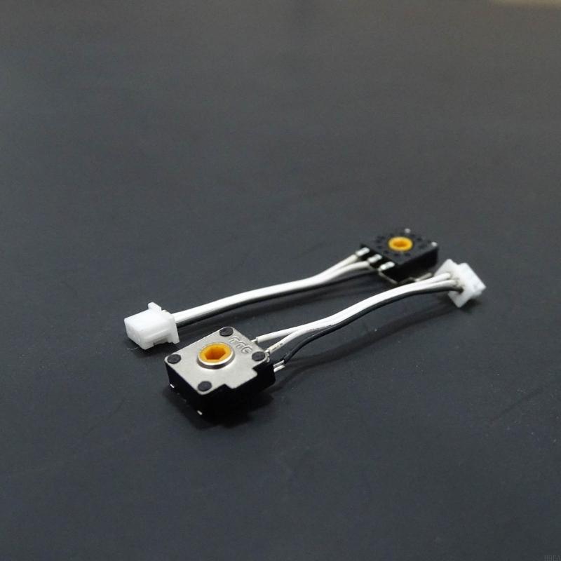 2 Piece Yellow Core Mouse Encoder Decoder for ROG Gladius III Mamba Mouse Wheel Accessory 48Million Life