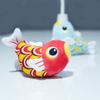 Cute Koi Fish Plush Toy Key Holder Super Soft Pp Cotton Stuffed Animal Backpack Decoration