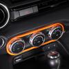 Hcilloend Switch Control Knob Control Easy Decorative Interior Custom Car Supplies for New Mazda Roadster RF ND Series A/C Frame, A/C Panel, A/C Box,