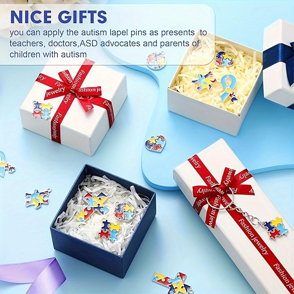 4/13 шт. Тема Месяца гордости Радужный цвет Пазл Форма ленты любви Смешанные Сделай сам Геометрическая форма Сплав Капельное масло Серьги Подвеска Брелок Подвеска