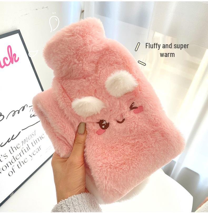 Мультяшная длинная грелка с утолщенным ПВХ-покрытием для зимнего постельного белья