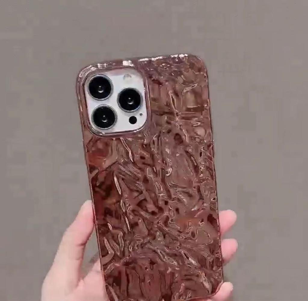 Подходит для iPhone16 складчатый чехол для телефона с ощущением кожи Apple 15proMax полноразмерный матовый 14 противоударный защитный чехол