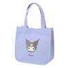 Marimo Craft Sanrio Characters Fluffy Patch Tote Bag Kuromi W25 X H25 X D12cm SRTZ-142