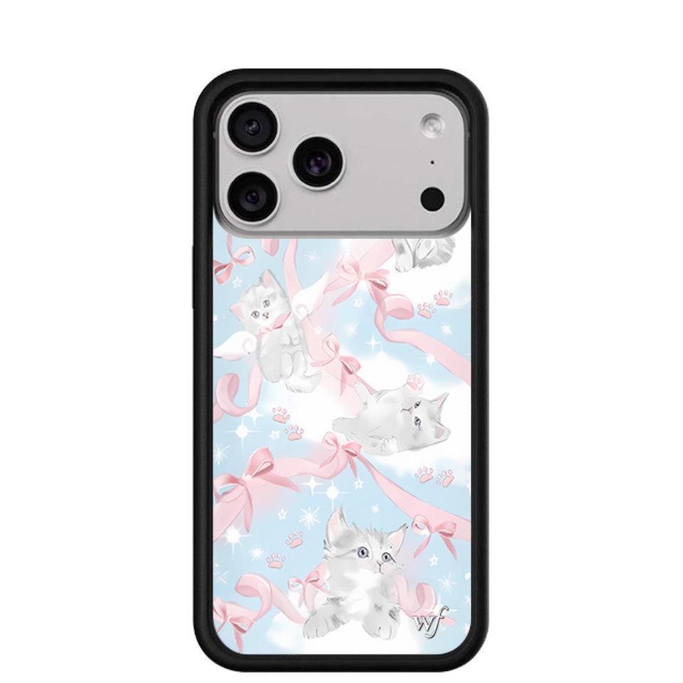 Защитный чехол WildFlow Dreamy Cat для iPhone 17/16 Pro Max/15 Plus