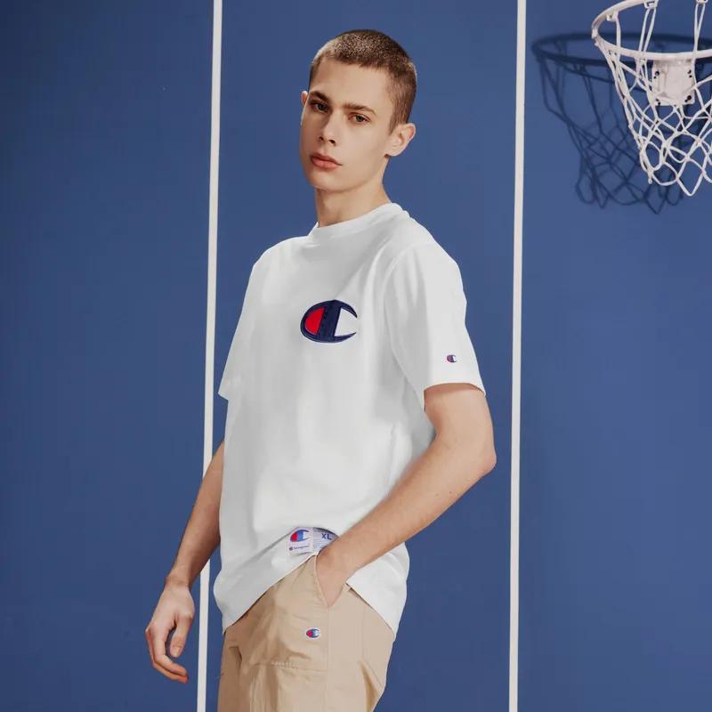 Champion T Shirt Japan Version Unisex White (Unisex) T-Shirts C3 F362