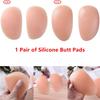 1 пара каплевидных силиконовых накладок для ягодиц, вставок для увеличения ягодиц с эффектом пуш-ап для женских трусиков