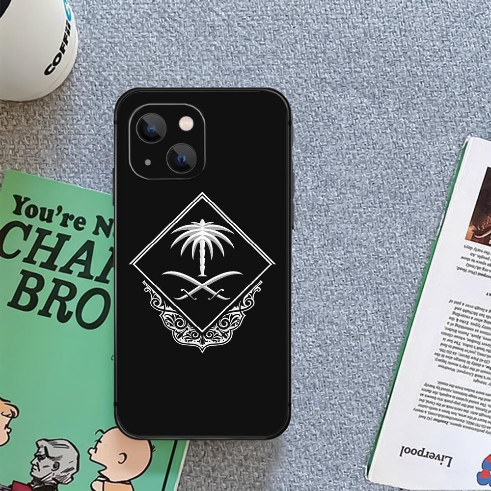 Чехол для телефона с флагом Королевства Саудовская Аравия для iPhone Xiaomi Mi Samsung Galaxy Redmi Note AS 11 12 13 14 15 22 23 24 5G Pro Plus Max Fe Ultra