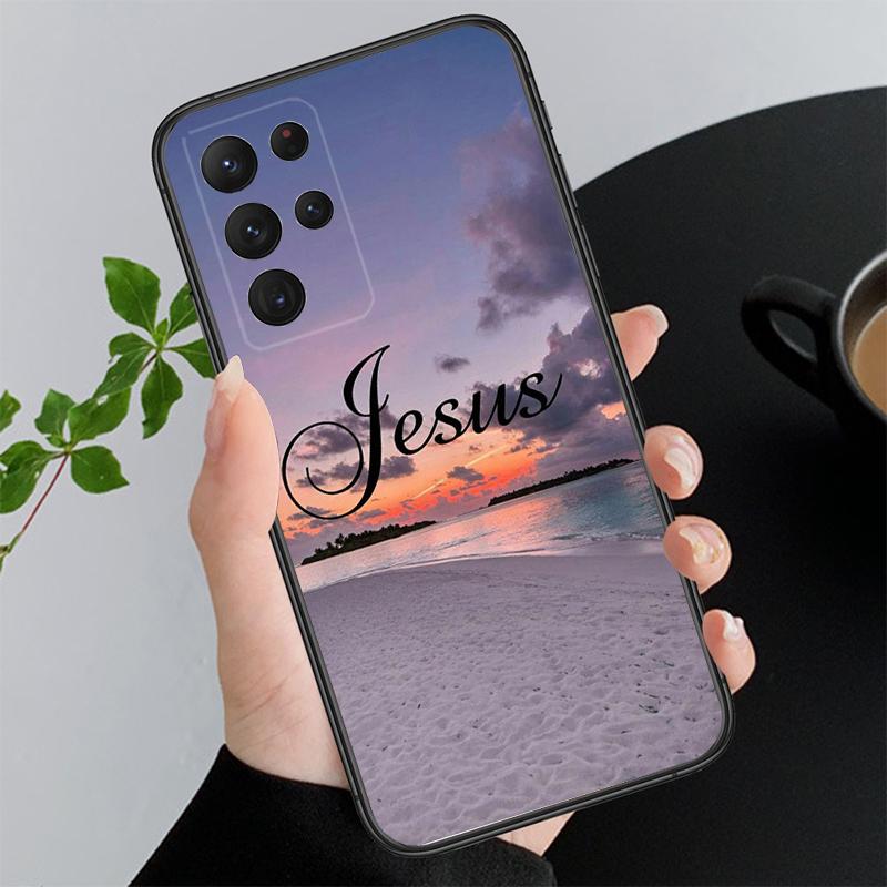 Jesus Phone Case For Samsung Galaxy A35 A55 A54 A15 A25 A05s A05 A22 A24 A52 A33 A34 M34 M14 M54 M23