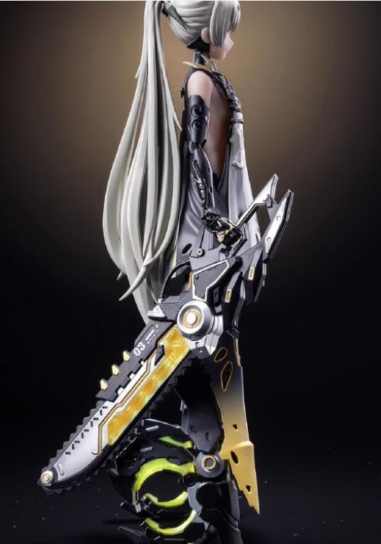 AC" Animester Kakukinjuko 1/9 Scale Armored Girl Action Figure from the Game "GRAY RAVEN PUNISHING" - Nanami Seamless Action Figure