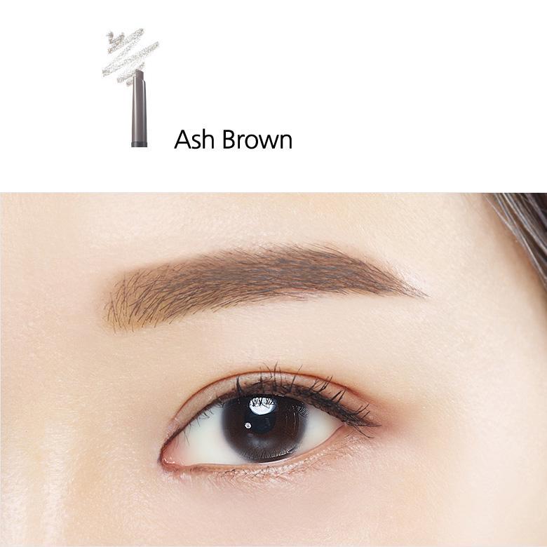 Автоматический плоский карандаш для бровей INNISFREE 0,3г, цвета в ассортименте