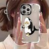 Милый кот пьет кофе Чехлы для телефона Для iPhone 17 Air 16 15 14 Plus 13 12 11 Pro Max XR X XS 13 12 Mini 16E Мягкий Прозрачный Чехол