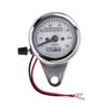 Universal Motorcycle Dual Odometer Speedometer Gauge Test Miles Speed Meter