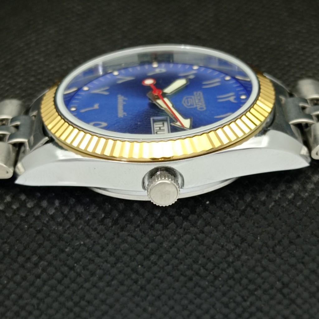 ВОССТАНОВЛЕННЫЕ МУЖСКИЕ АВТОМАТИЧЕСКИЕ ЧАСЫ SEIKO 5 PRESIDENT ЯПОНСКИЕ ЗАДНЯЯ КРЫШКА 575b-a305129-2