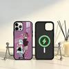 Чехол для телефона Anime P-Psychocuties для iPhone 17, 16, 15, 14, 13, 12, 11 Plus, Pro Max Магнитный для Magsafe Беспроводная зарядка