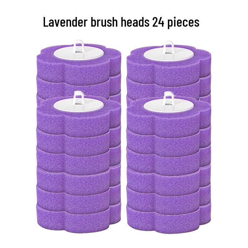 Настенная одноразовая туалетная щетка и сменная головка