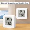 Temperature Meter Gauge LCD Screen Mini Digital Thermometer Hygrometer Sensor Gauge Weather Wall Mount Sensor For Home Use