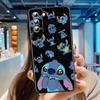 Чехол для телефона Stitch Cartoon Cute для Samsung Galaxy S24 S23 S22 S21 S20 FE S10 S10E Plus Ultra Pro Lite 5G Black TPU