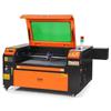 VEVOR 80W CO2 Laser Engraver, 51 x 71 cm(20 x 28 in), 500 mm/s(19.7 IPS) Laser Cutter Machine with 2-Way Pass Air Assist, Compatible with LightBurn