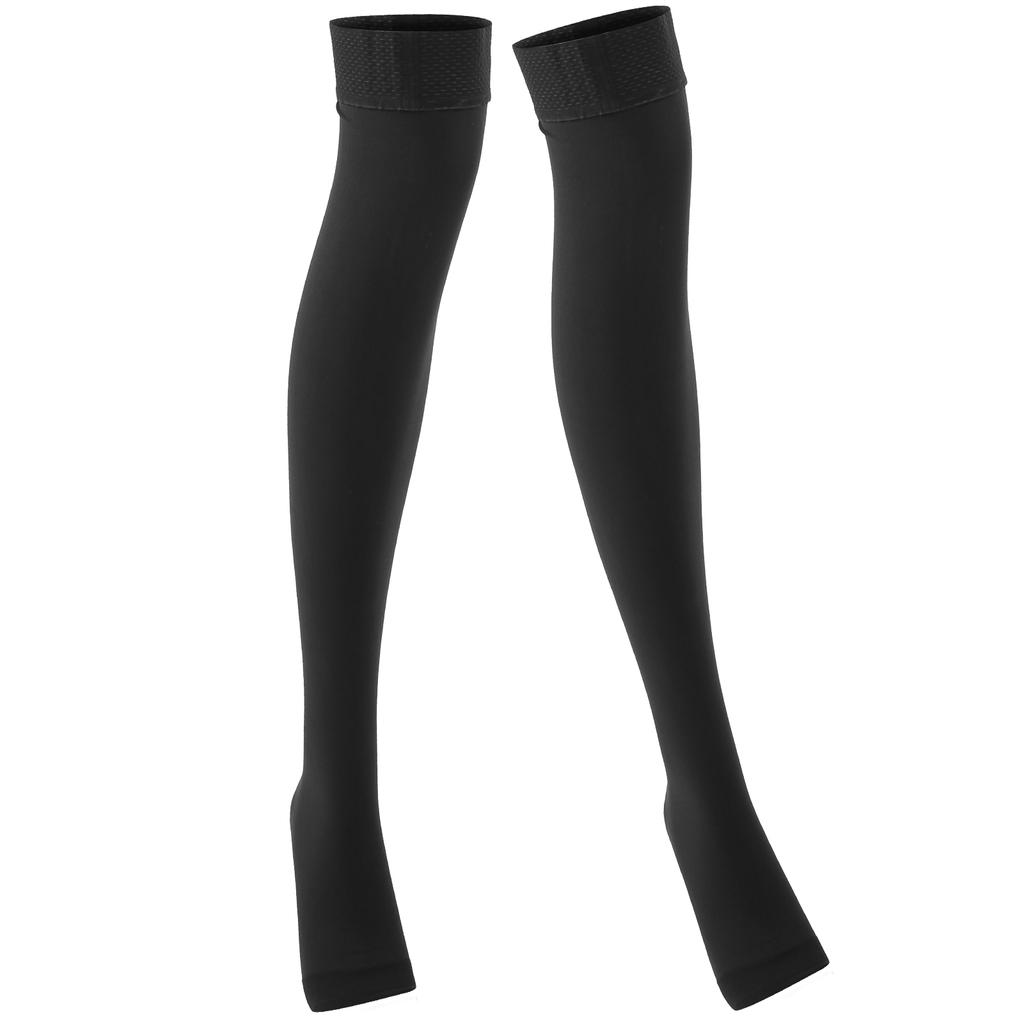 1 пара носков до бедра класса 2, компрессионные чулки, эластичный поддерживающий шланг