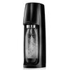 Official SodaStream Spirit Starter Kit (Black) - Includes the Machine, One 60L Gas Bottle, and One 1.0L Bottle | Carbonated Water Maker, No Power Supp